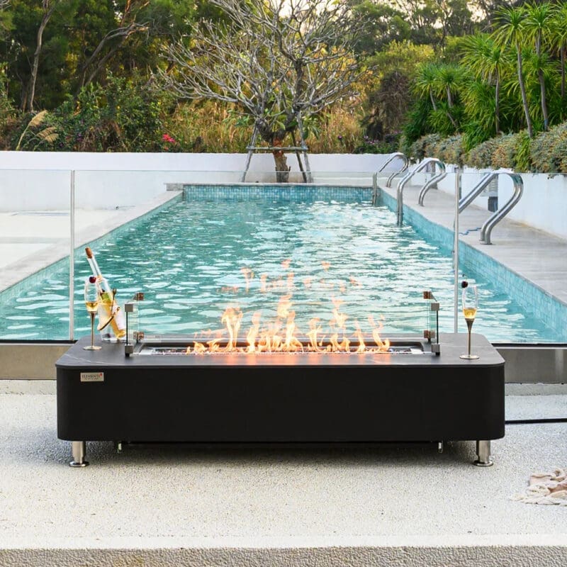 Valencia Fire Table - Avenue Design high end outdoor furniture in Montreal