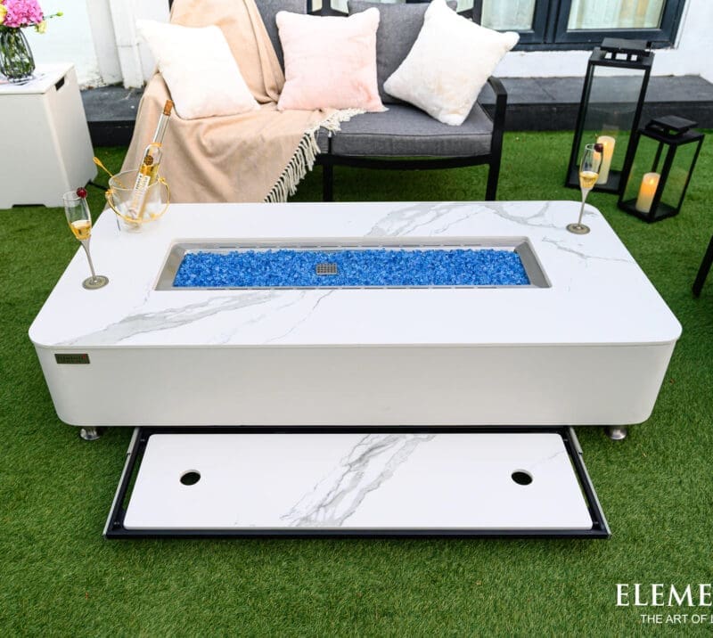 Athens Fire Table - Avenue Design high end outdoor furniture in Montreal