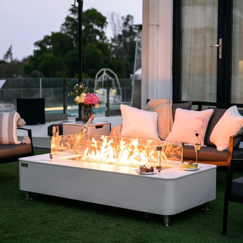 Athens Fire Table - Avenue Design high end outdoor furniture in Montreal