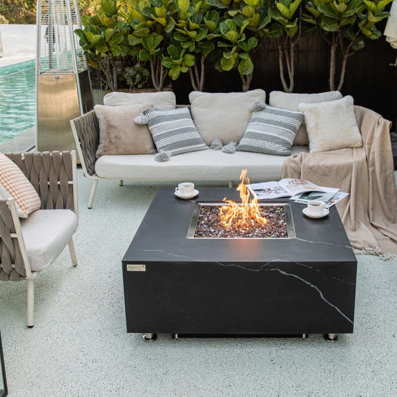 Sofia Fire Table - Avenue Design high end outdoor furniture in Montreal