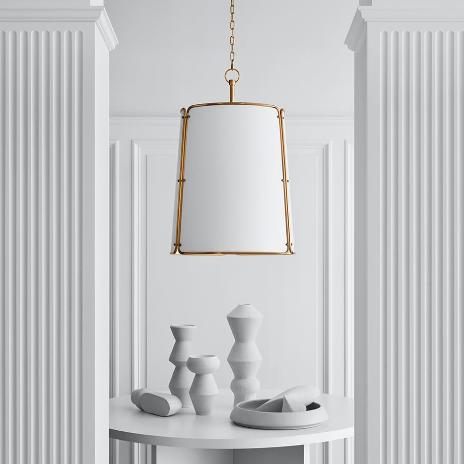 S5646HABWHT_APP1 Hastings Large Pendant - Avenue Design high end lighting in Montreal
